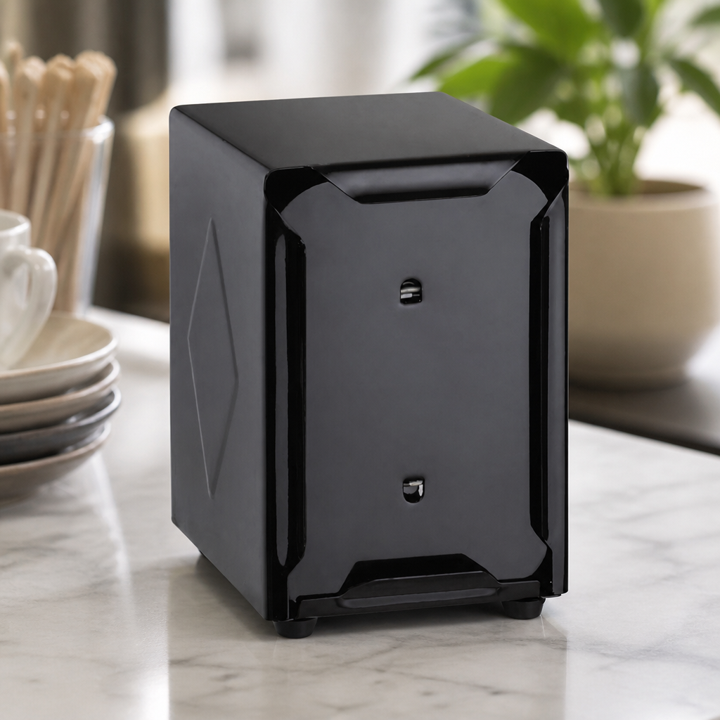 Commercial Stainless Steel Napkin Dispenser 120mm High