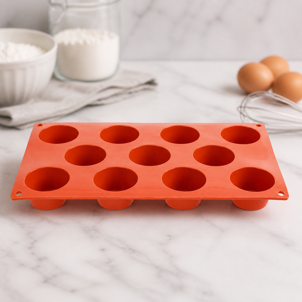 Commercial Silicone Mini Muffin Mould 11 Cup Non-Stick