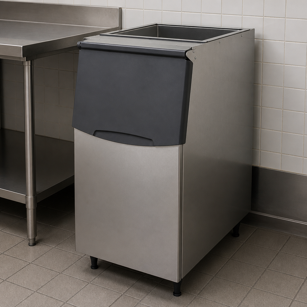 Commercial Ice Maker Storage Bin with 144kg capacity