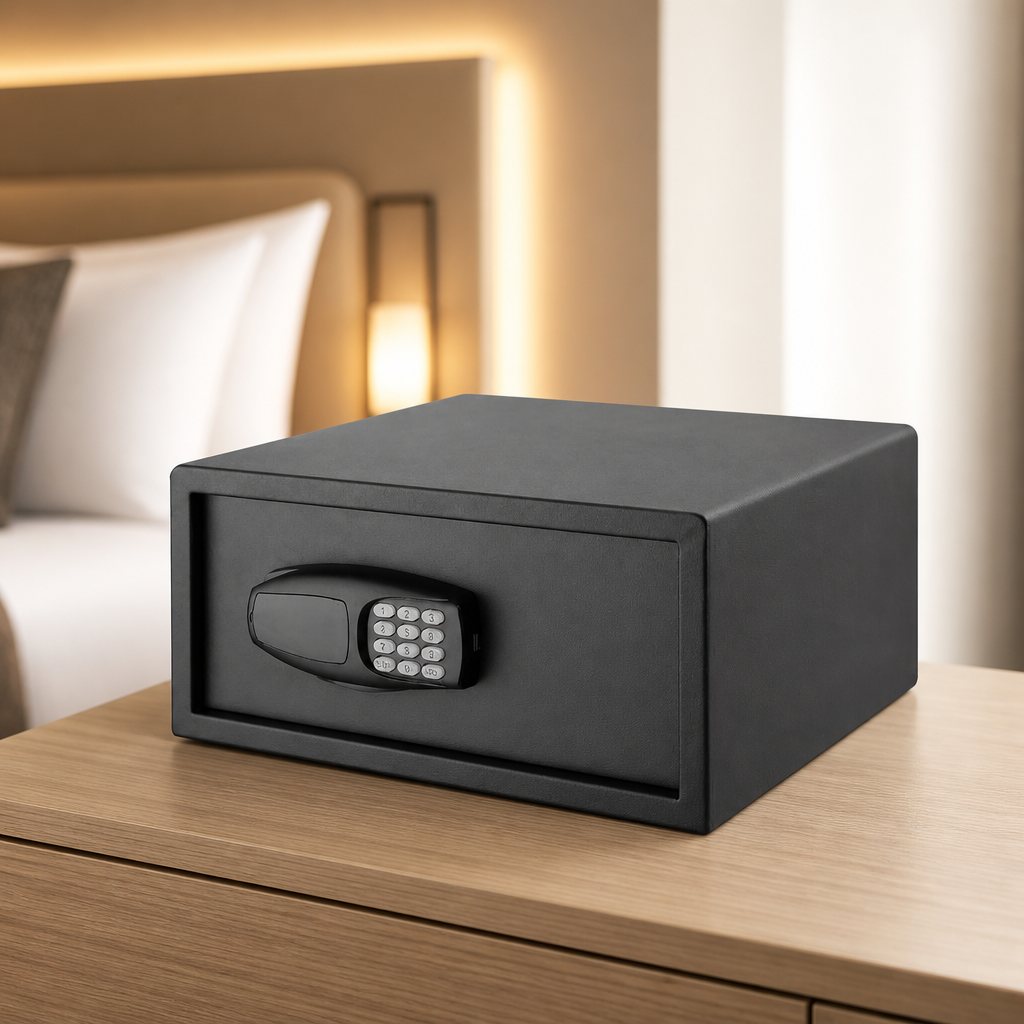 Commercial Laptop Safe with USB Port and Low Battery Warning