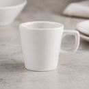 Commercial Plain Whiteware Cafe Cups 220ml - 24 Pack