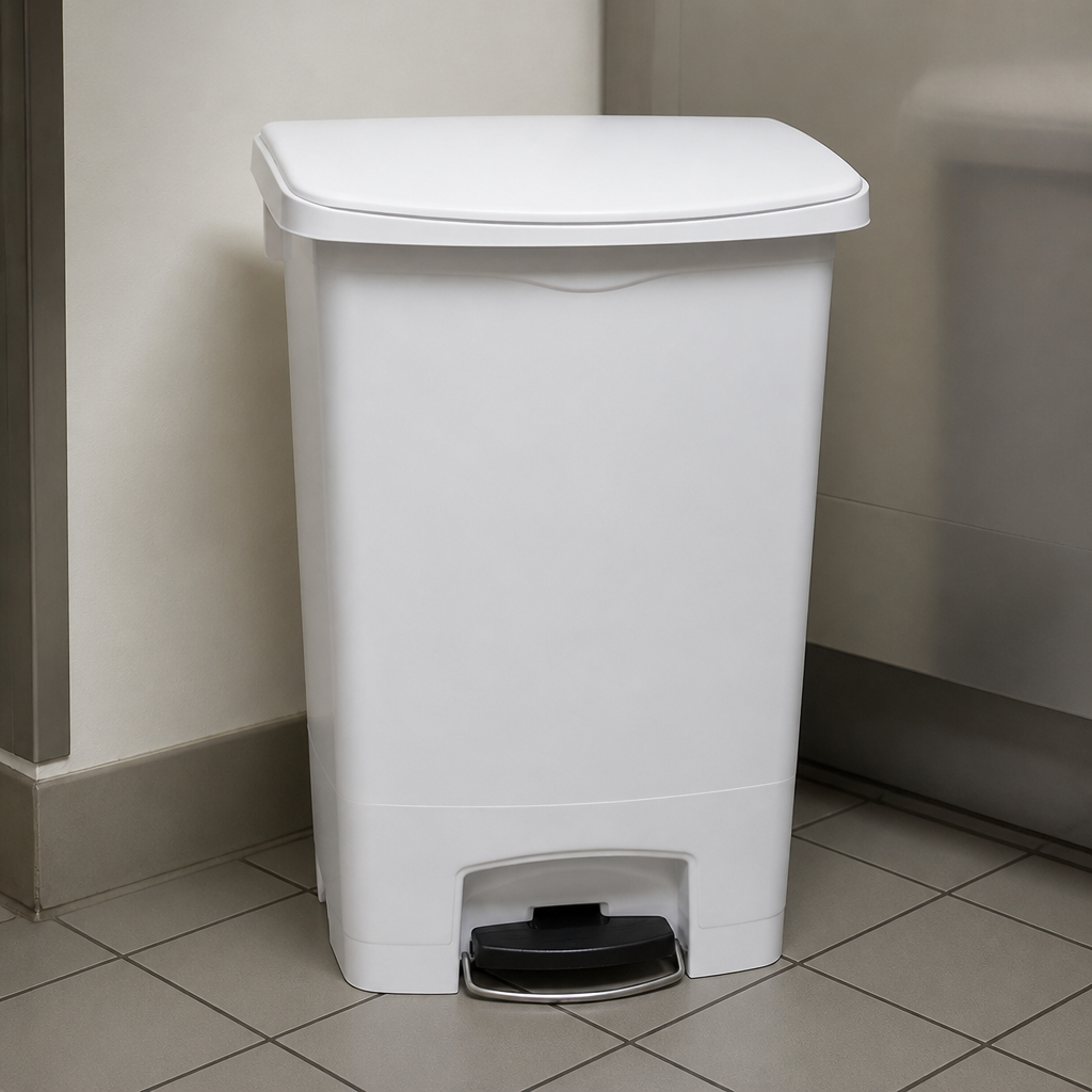 90L Commercial Step-On Pedal Bin for efficient waste management