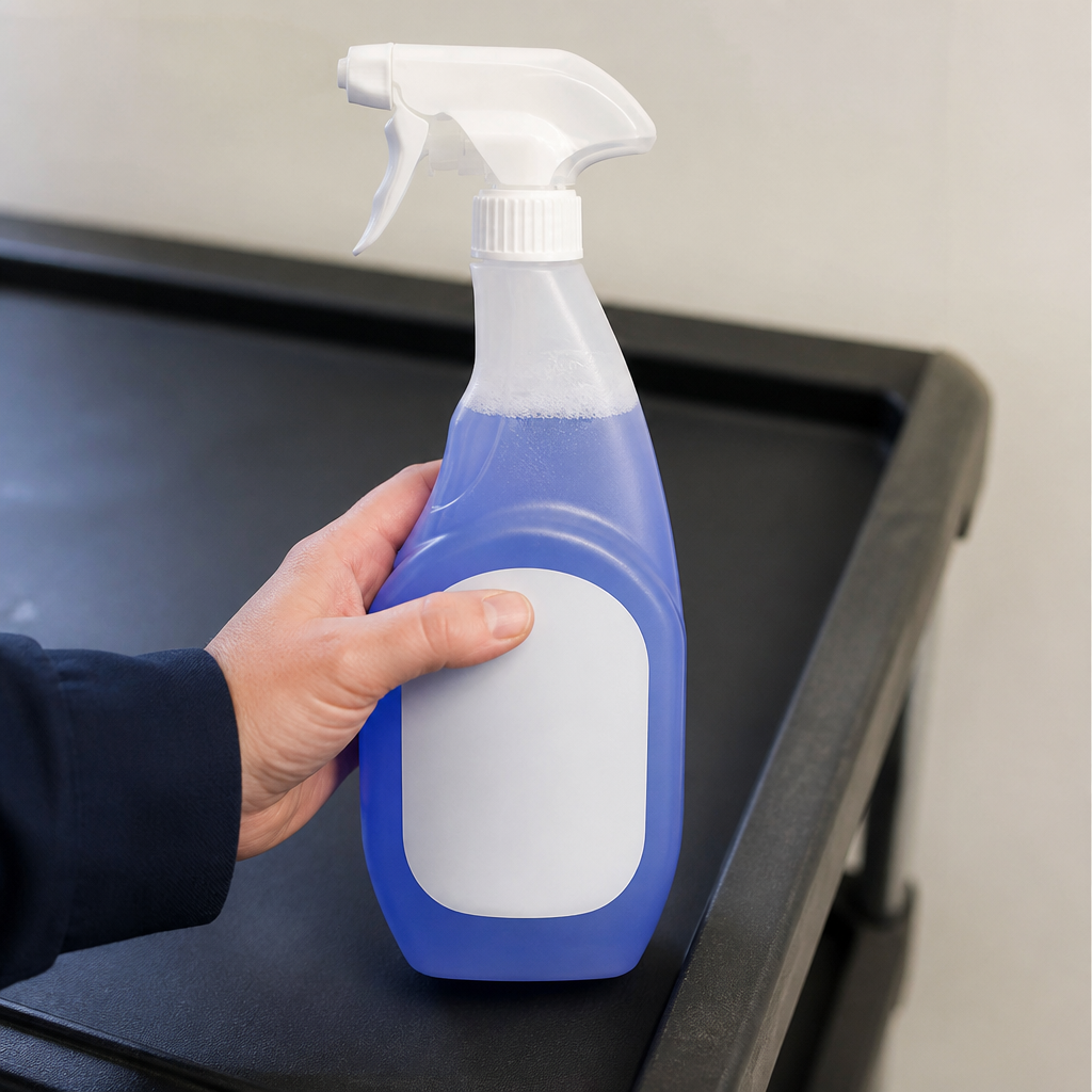 Commercial Glass Cleaner 750ml Ready to Use Window Cleaning Spray