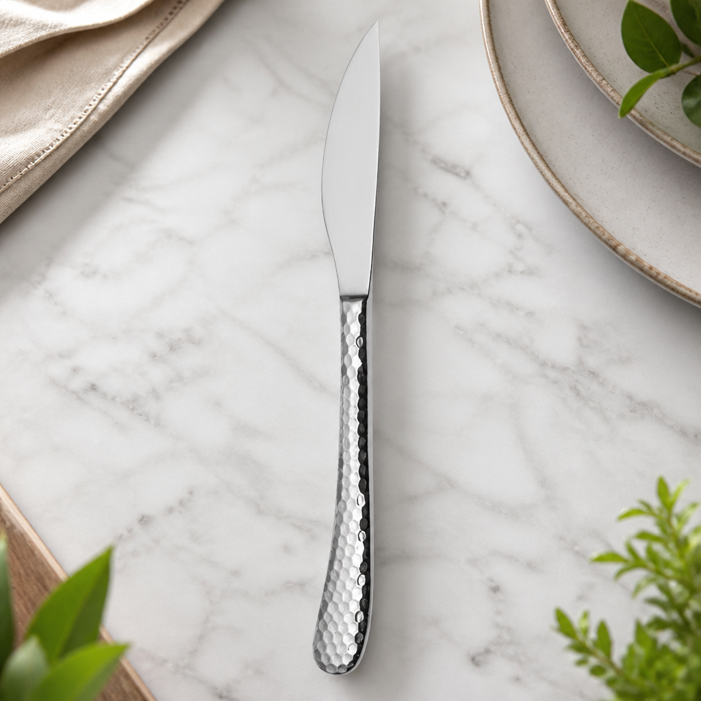 Commercial Steak Knives Set of 12 - High-Quality Stainless Steel