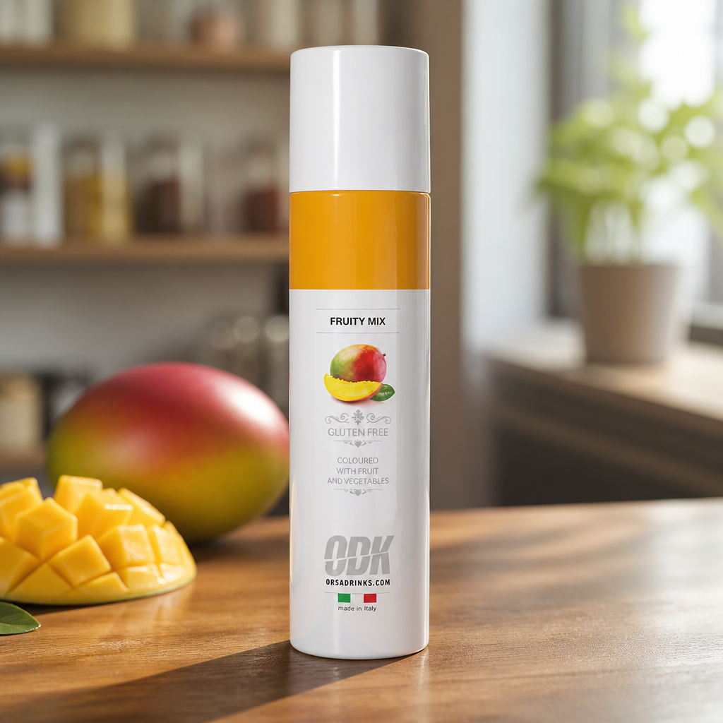 750ml Commercial Mango Fruit Puree for cocktails and desserts