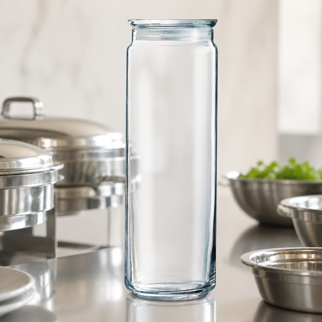 Commercial Biscotti Jars 2Ltr Airtight Storage - 6 Pack