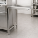 Commercial Pass Through Dishwasher Table Left Hand 650mm
