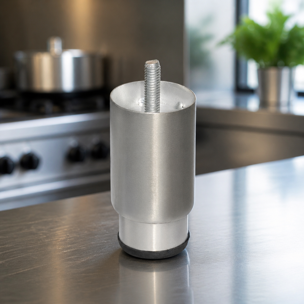Commercial Chargrill Feet Stainless Steel 101.6mm Height