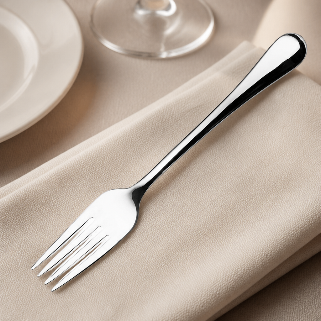 Pack of 12 Commercial Dessert Salad Forks 171mm Stainless Steel