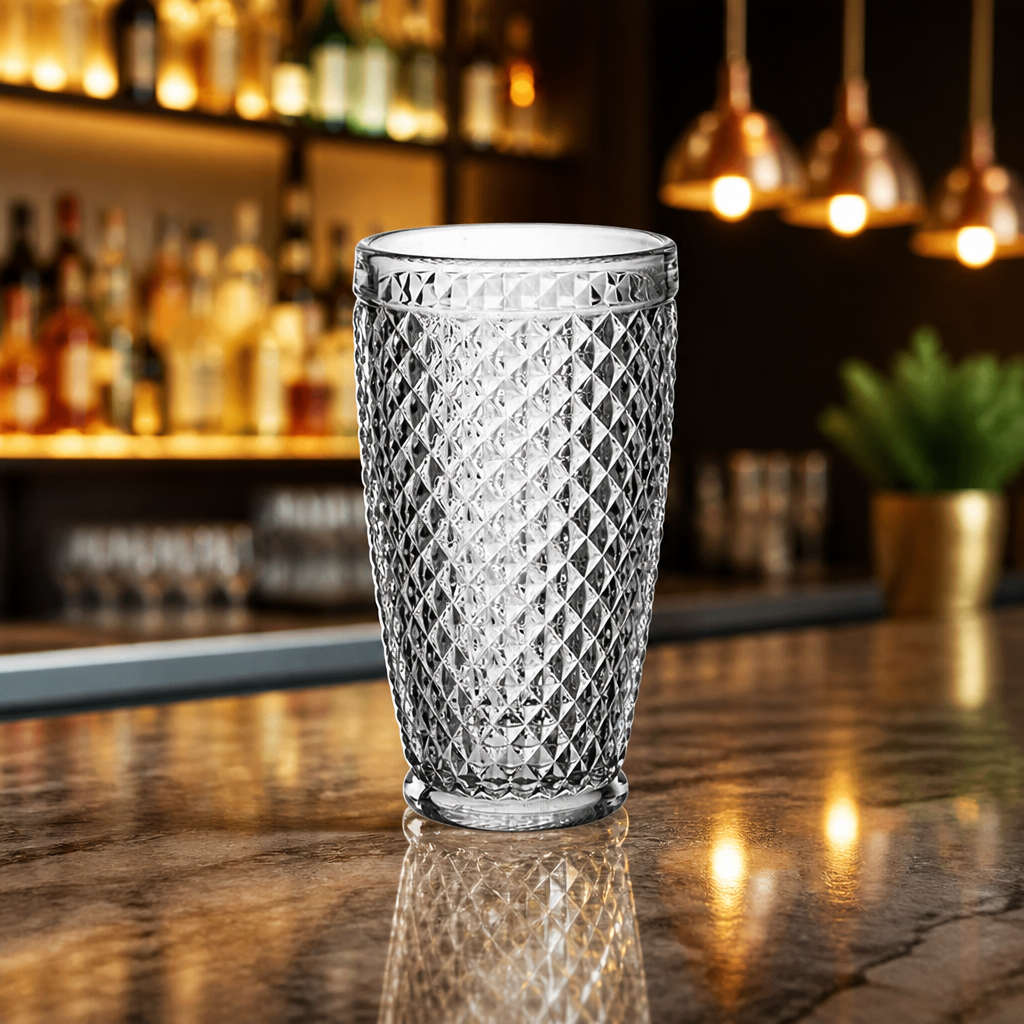 Commercial Hi Ball Glasses 450ml - 6 Pack Stylish Drinkware