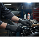 Premium Powder Free Nitrile Gloves - Pack of 100 for Comfort and Dexterity in Low-Risk Environments