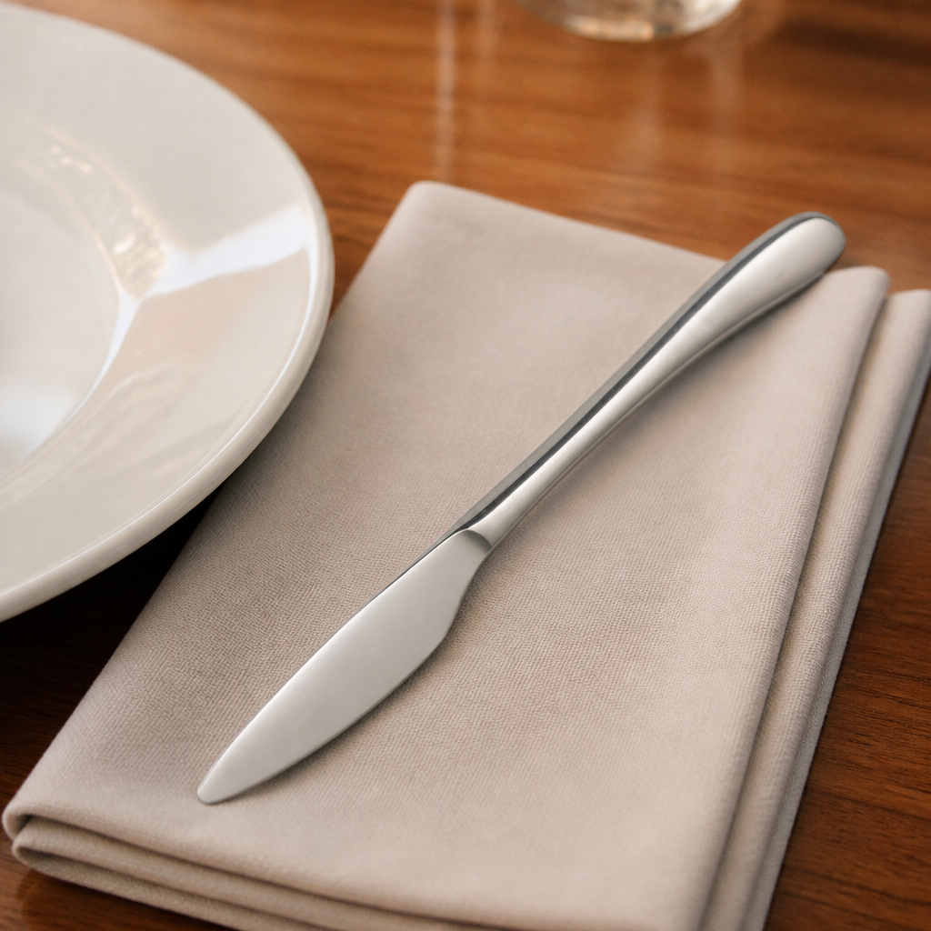 Commercial Table Knife Set 12 Pack Stainless Steel Cutlery