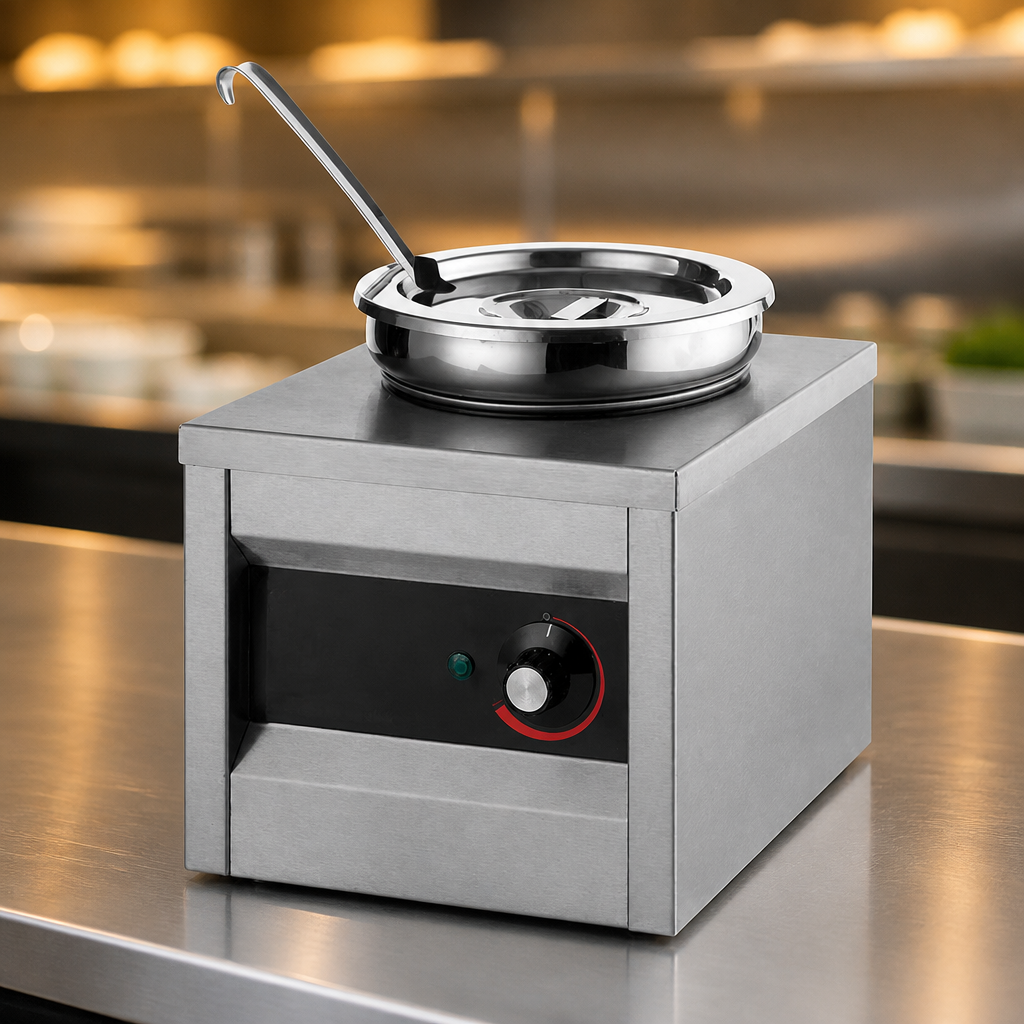Commercial Chocolate Warmer 250W 5L in stainless steel