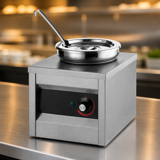 Commercial Chocolate Warmer 250W 5L in stainless steel