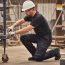 Premium Heavy Duty Work Trousers with Multiple Pockets and Adjustable Leg Length for Enhanced Durability and Comfort