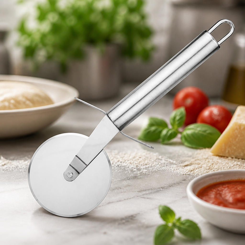 Commercial Stainless Steel Pizza Cutter for kitchens