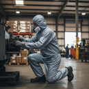 Premium Hooded Coverall with Ergonomic Design and Elasticated Features for Comfort and Durability