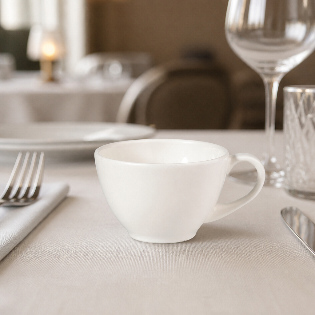 Commercial Espresso Cups 85ml 3oz Porcelain 6 Pack