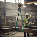 Premium Heavy Duty 2 Tonne 3 Metre Lifting Sling for Safe Load Handling - High-Quality Professional Grade for Industrial and Commercial Applications