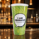 Reusable Event Cups 570ml 120 Pack Commercial Eco-Friendly