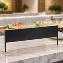 Commercial Black Pegboard 570x195mm for Buffet Stations