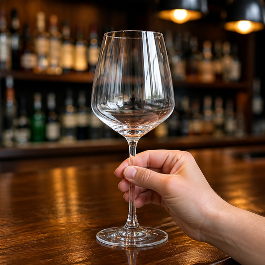Large Wine Glasses 425ml Dishwasher Safe 6 Pack