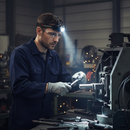 Premium Lightweight LED Headlamp with 120 Lumen Brightness for Hands-Free Tasks - High-Quality Professional Grade for Industrial and Commercial App...