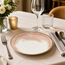 Commercial Coupe Plates 260mm Coral - 12 Pack Eco Glaze