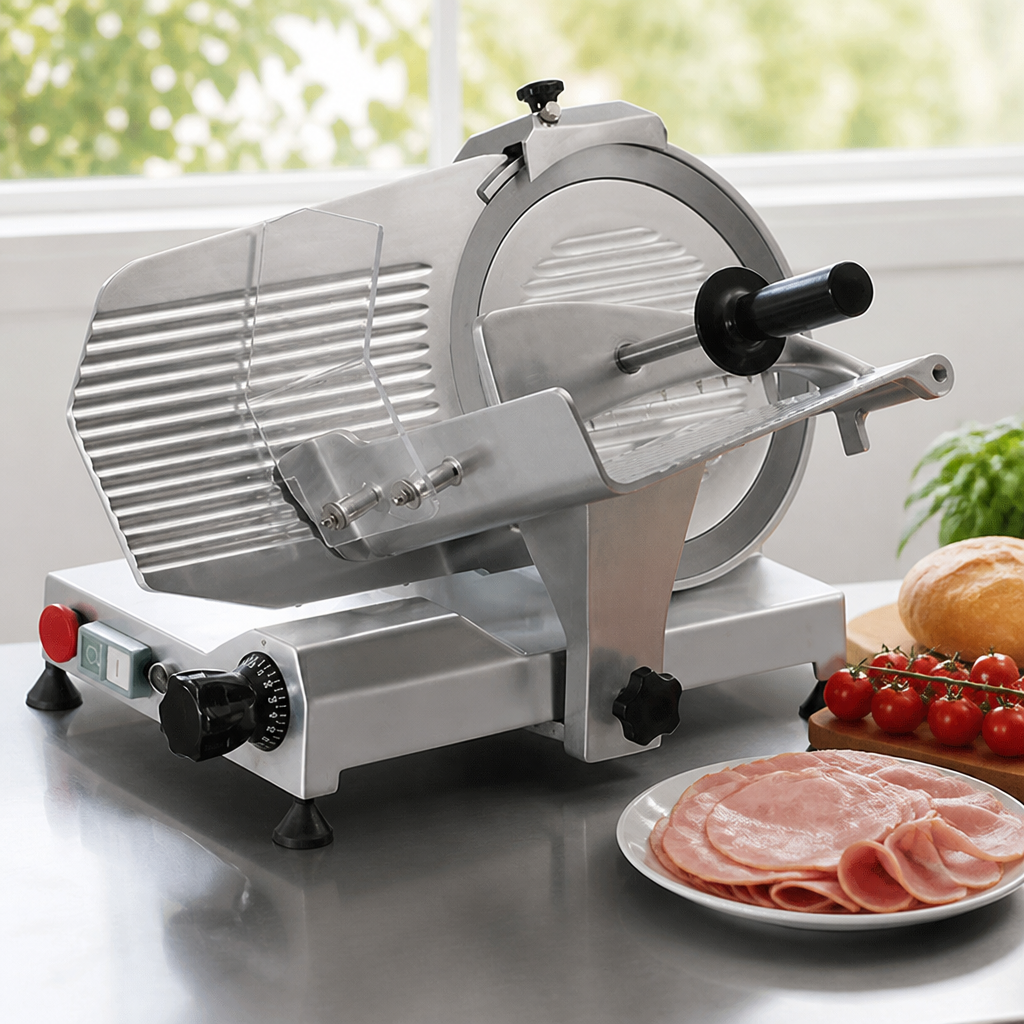 Commercial Meat Slicer with 300mm Blade Capacity