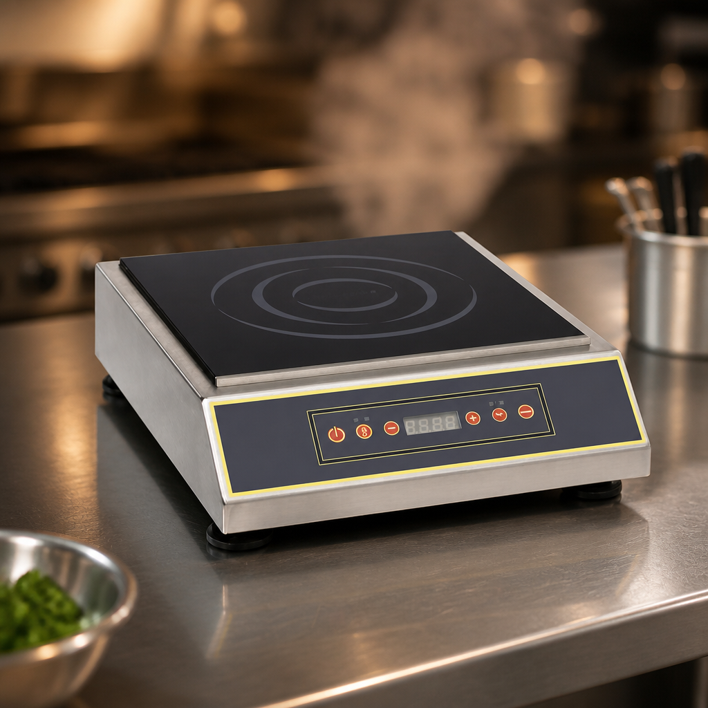 Countertop Induction Hob 3kW 280x280mm Cooking Zone