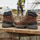 Premium Heavy Duty Safety Boots with Spiro Design, S3 HRO SRC Protection for Industrial Use