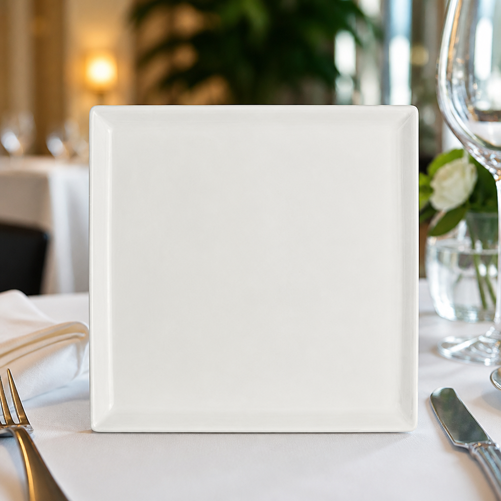 Commercial Square Trays 162mm for Upscale Food Presentation