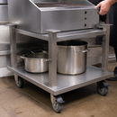 Commercial Chargrill Stand with Castors for Kitchen Storage