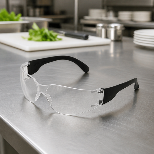 Clear Safety Glasses - Lightweight Eye Protection for Professionals