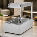 Commercial Chip Scuttle Food Warmer for 1/1 GN Tray