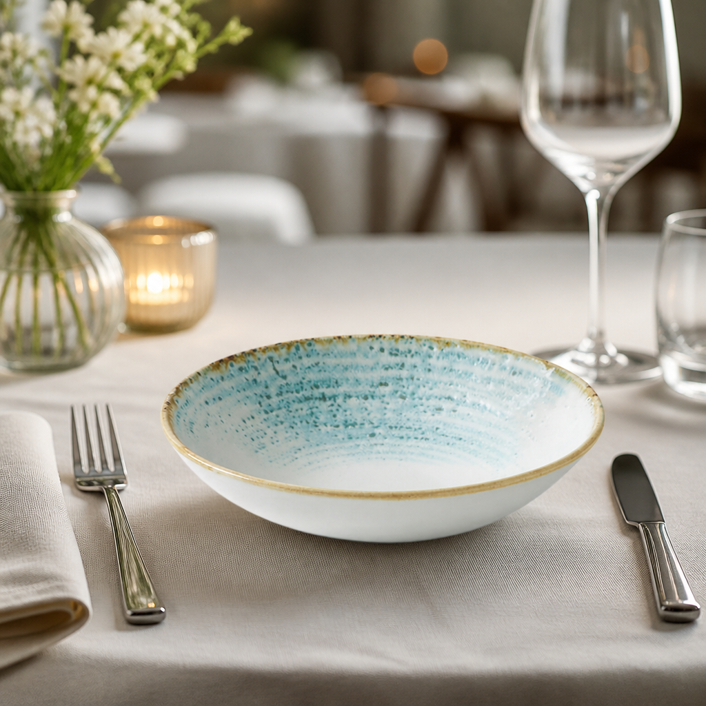 Commercial Coupe Bowls Aquamarine 182mm - 12 Pack