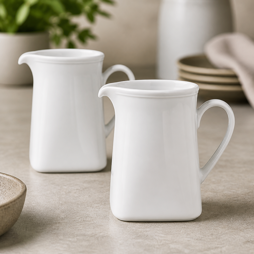 Commercial Counter Serve Square Jugs 1.5Ltr - 2 Pack