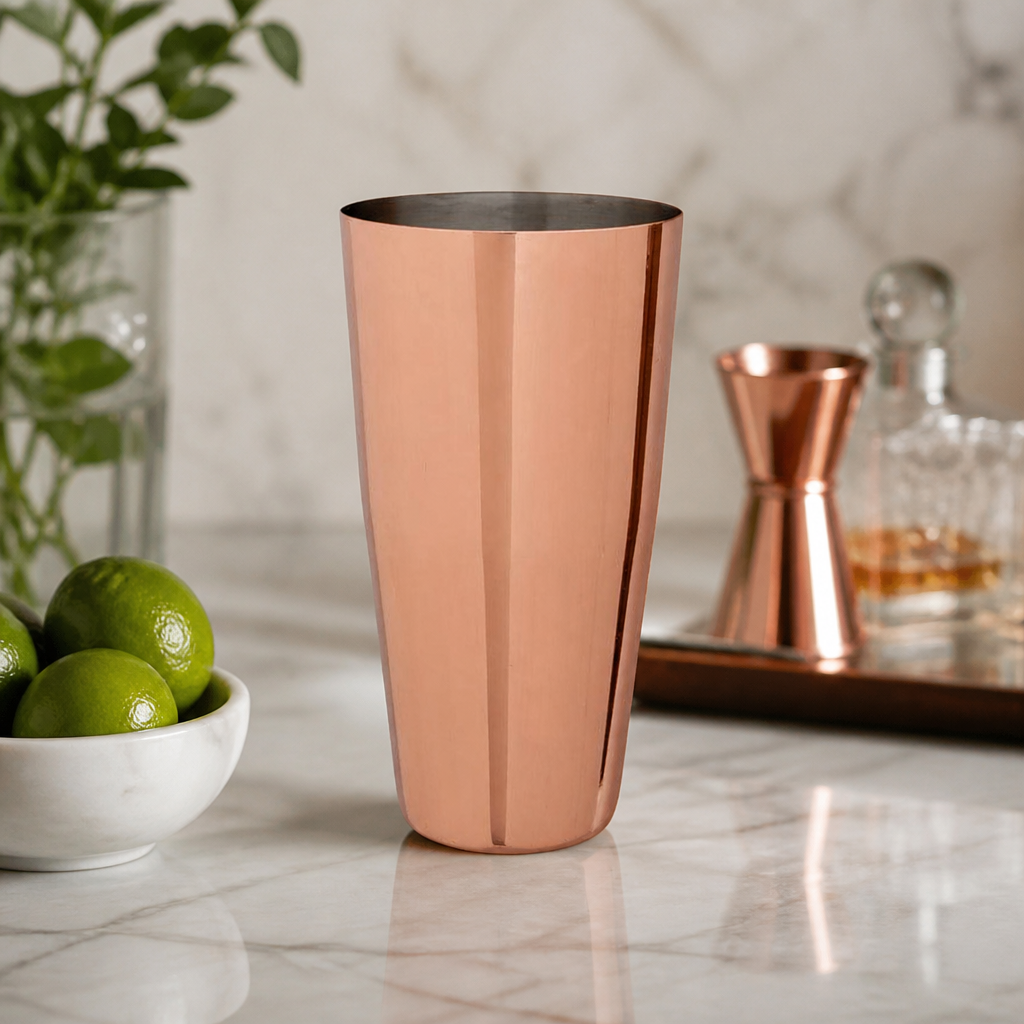 28oz Commercial Copper Plated Boston Cocktail Shaker