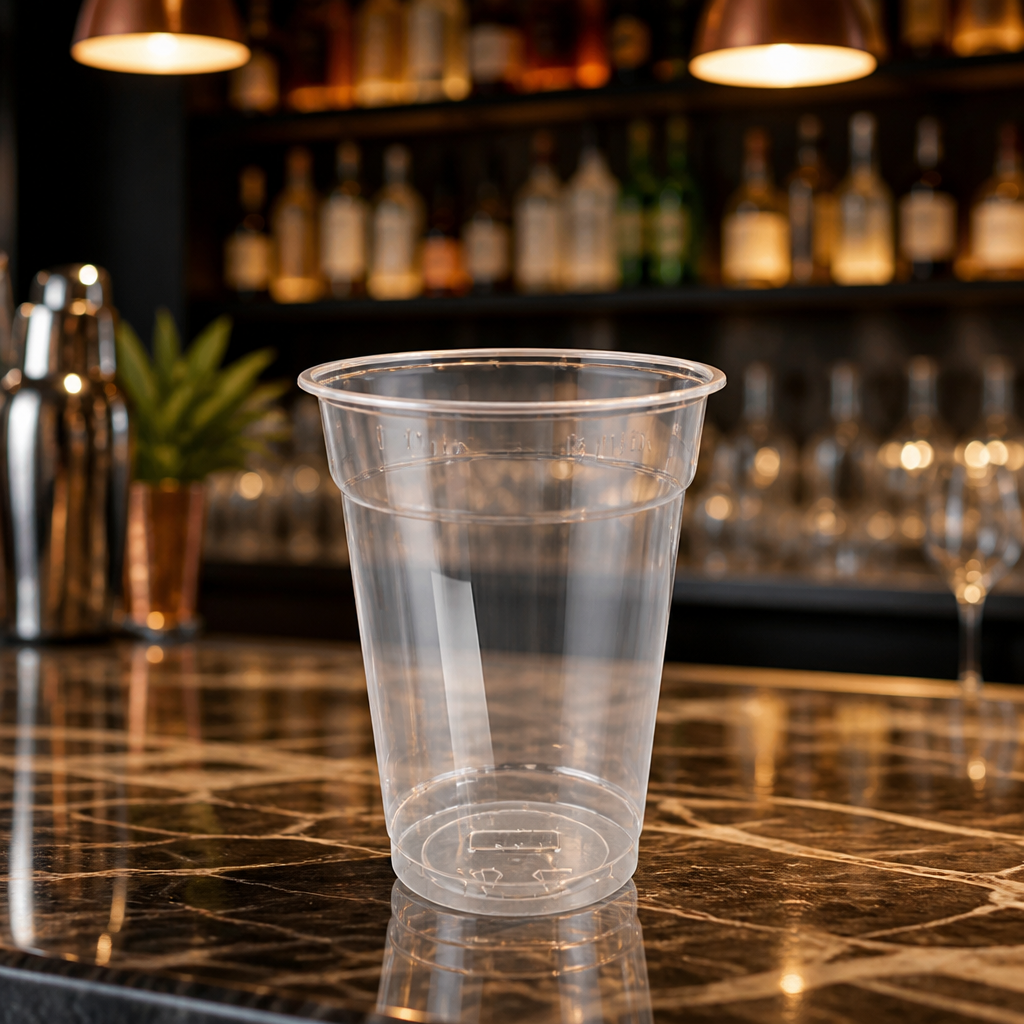 20oz Disposable Pint Tumblers 500 Pack Commercial Glassware