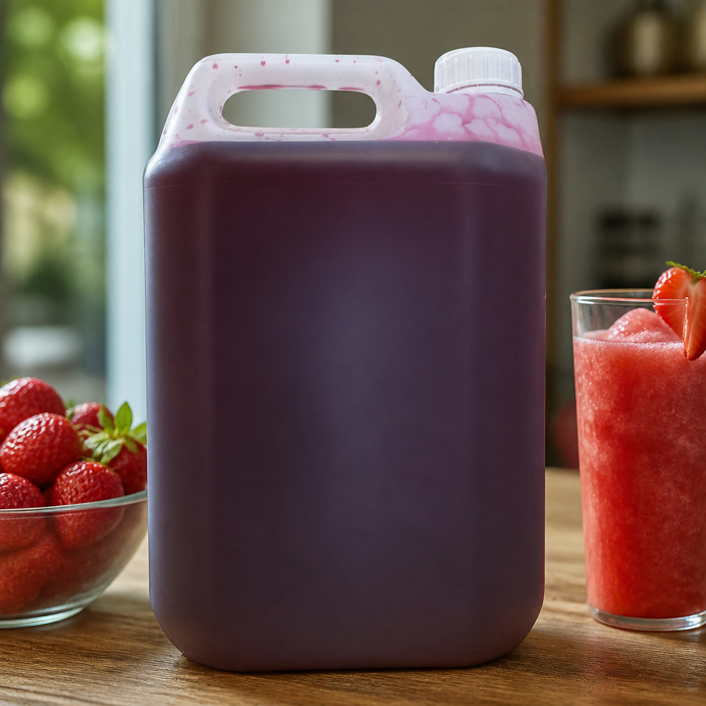 5L Commercial Strawberry Daiquiri Slush Mix for cocktails