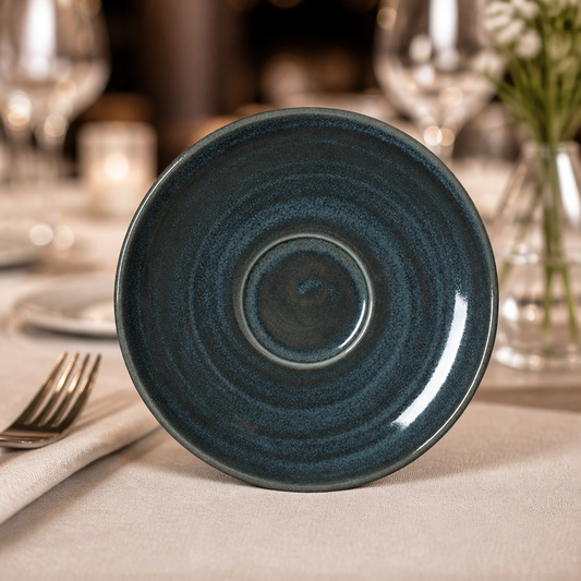 Commercial Jade Saucers 152mm - 12 Pack