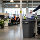 Premium Open Top Recycling Bin for Paper - 70 Litre Capacity with Easy Access Design for Efficient Waste Management