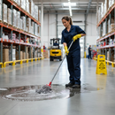 Premium Synthetic Push Fit Mop Head 250g - Machine Washable, Loop Design for Versatile Cleaning