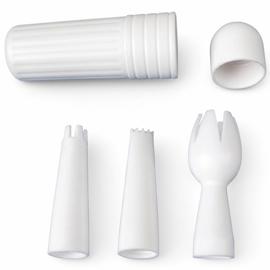 Cream Dispenser Spare Nozzles and Rubber Set for Catering