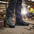Premium Heavy Duty Metatarsal Boots with Steel Toe Cap and Heat Resistant Outsole for All Weather Conditions - Sizes 5-13