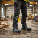 Premium Heavy Duty Chukka Safety Boot with Advanced Durability Components and Impact Shield Technology, Sizes 5-15