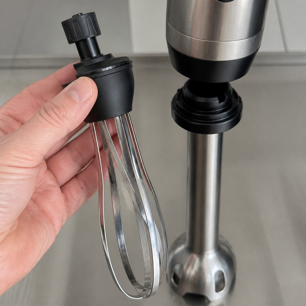 Commercial Stick Blender Whisk Stainless Steel 382mm Height