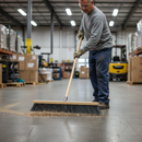 Premium Soft Wood Broom Handle 60" x 1 1/8" - Durable Construction for Effective Cleaning