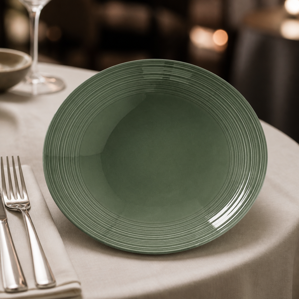 Pack of 12 durable porcelain commercial coupe bowls 255mm
