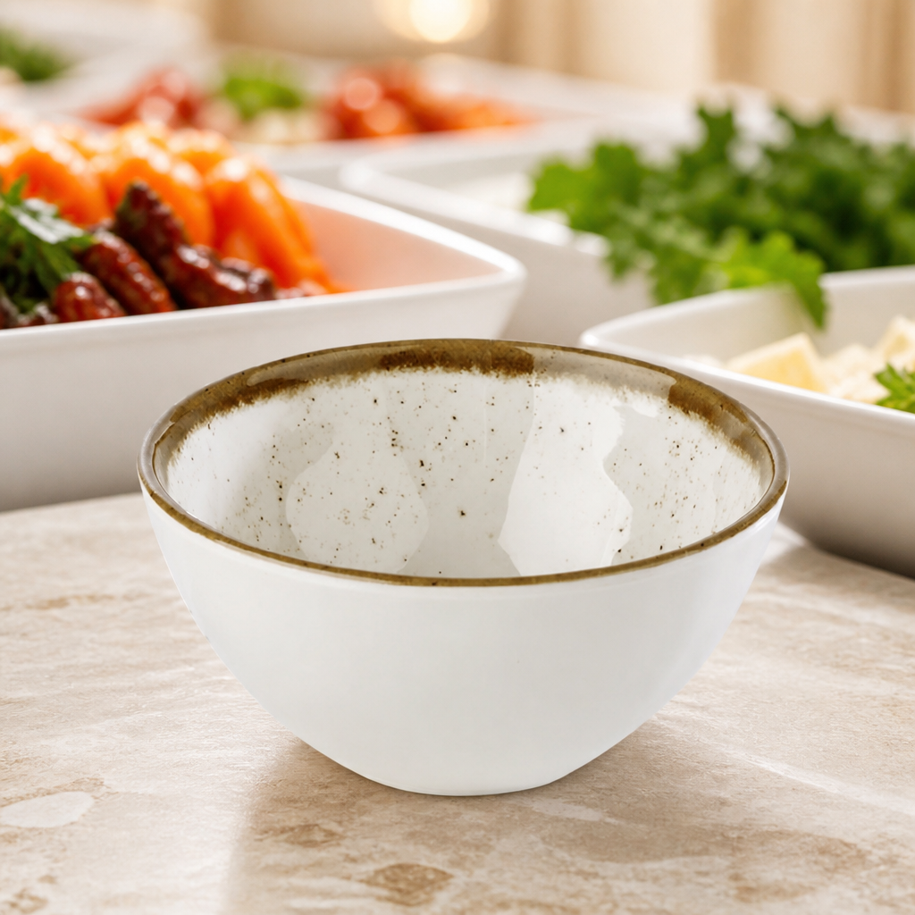 120mm Commercial Melamine Bowl for soups and salads